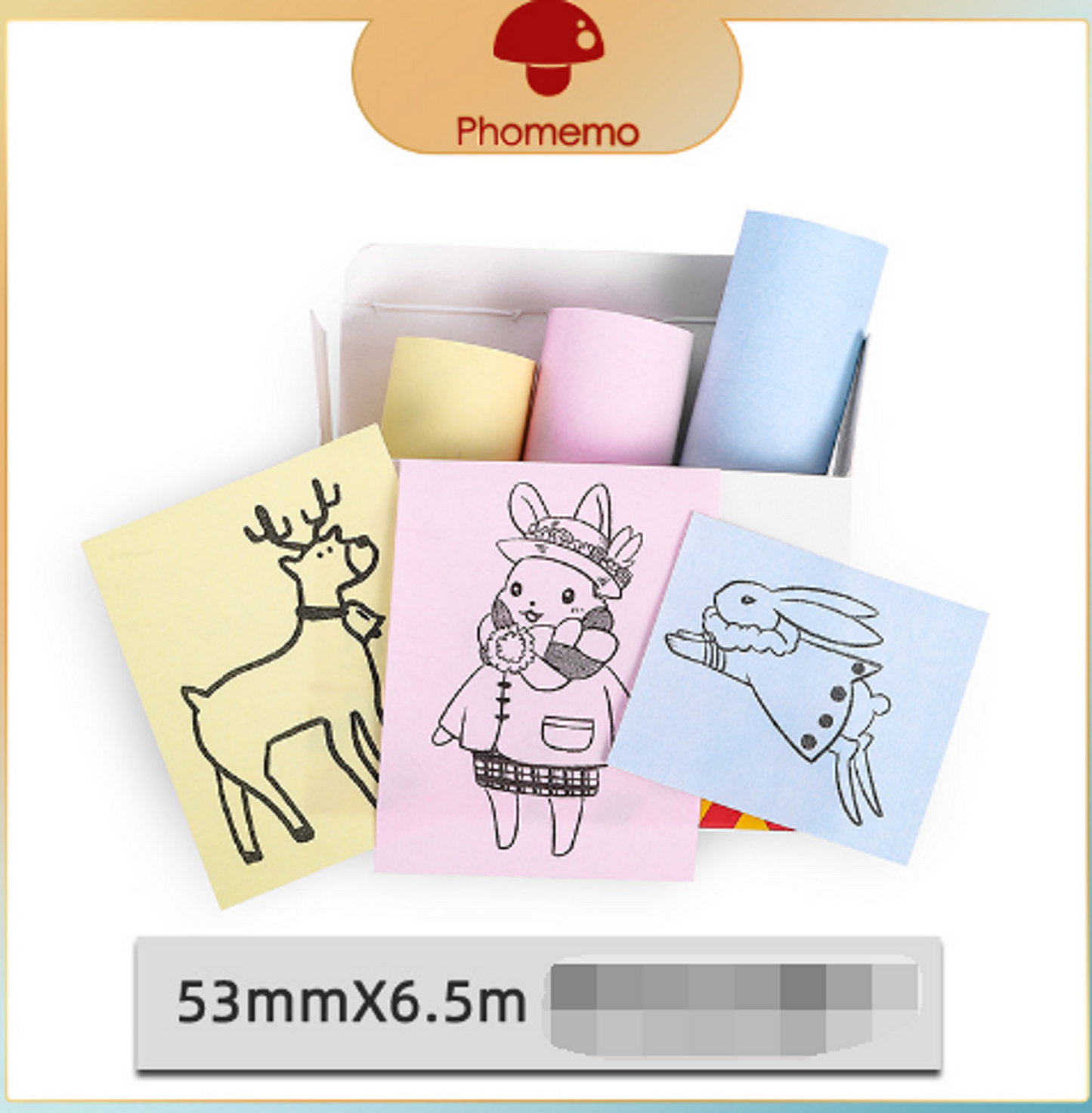 Bundle: (3) Pocket Print Paper Rolls